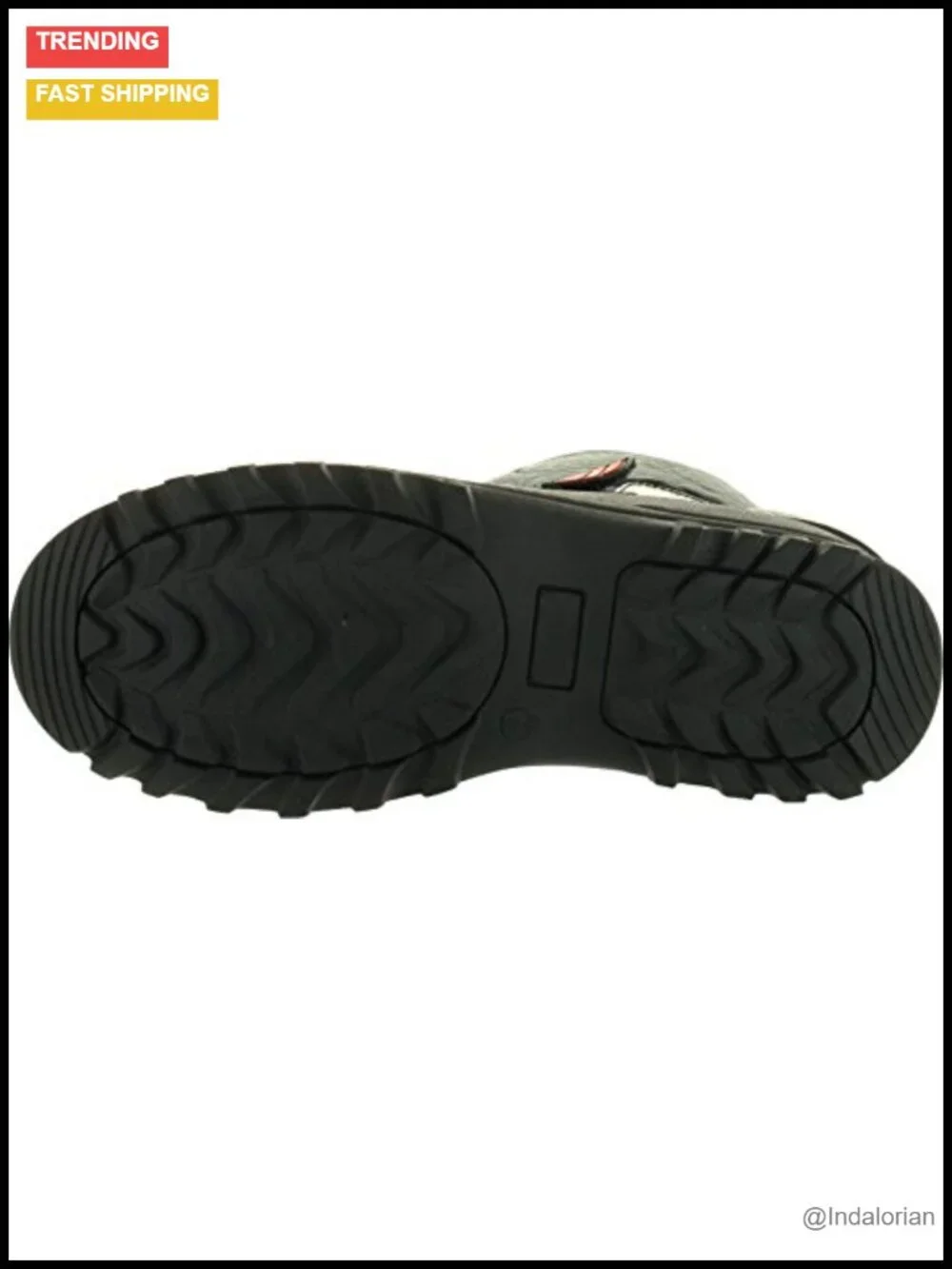 Men's Waterproof Insulated Snow Boots with Pull On Design